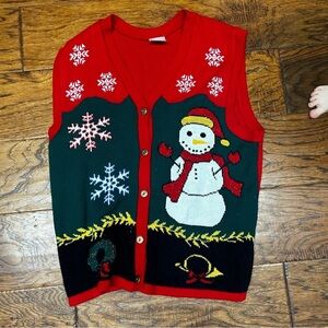 Men’s holiday ugly Christmas‎ vest